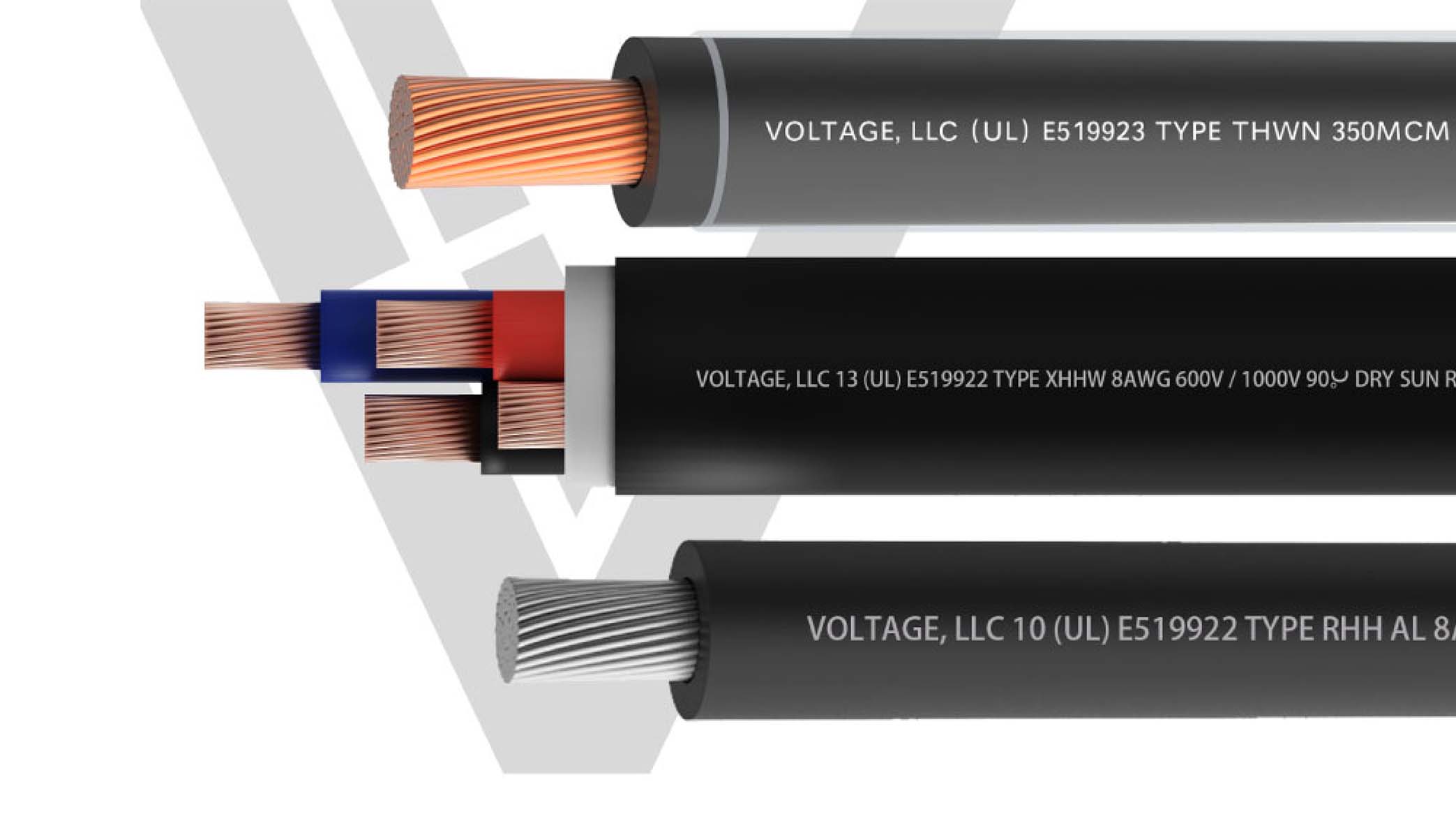 2kV PV Wire Aluminum - Voltage, LLC.